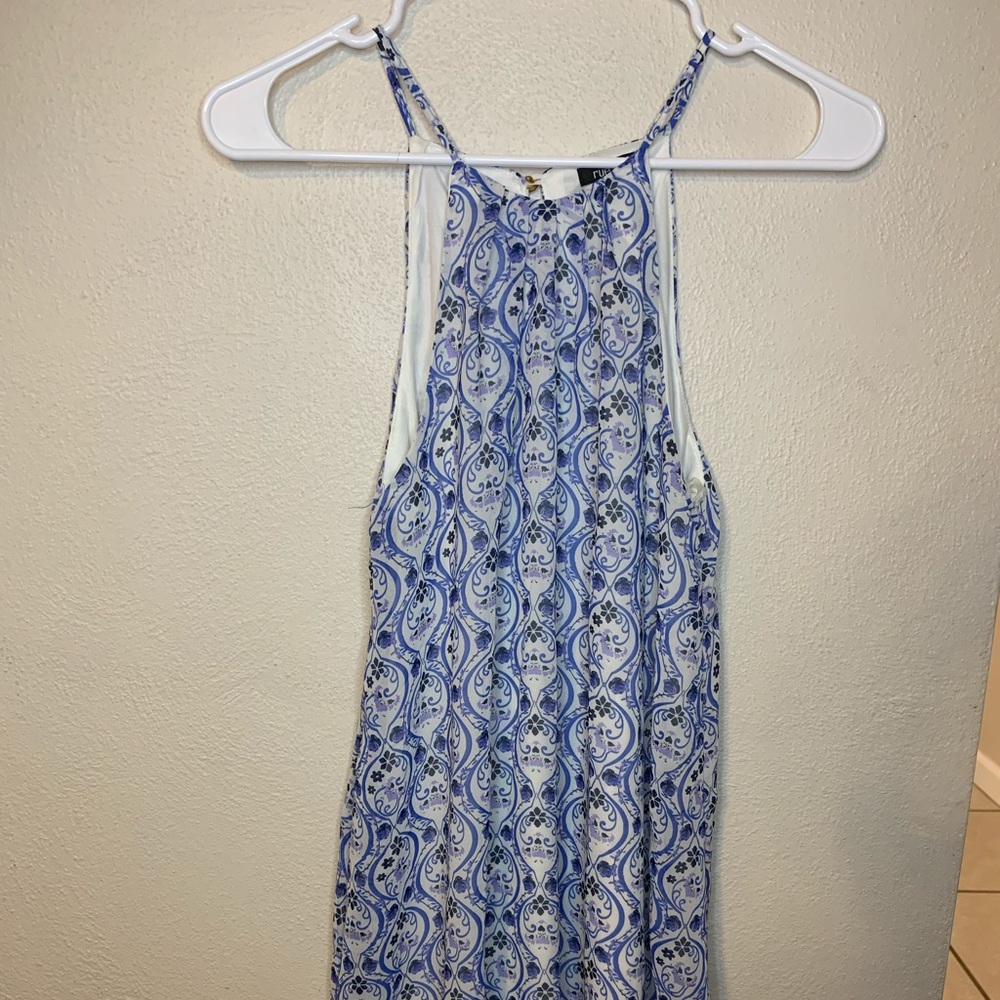 Blue dress